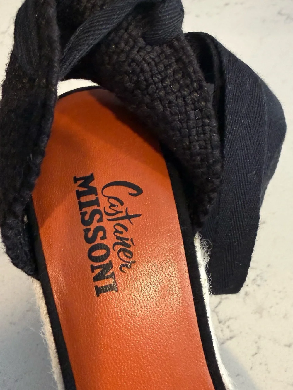 Missoni espadrille wedges